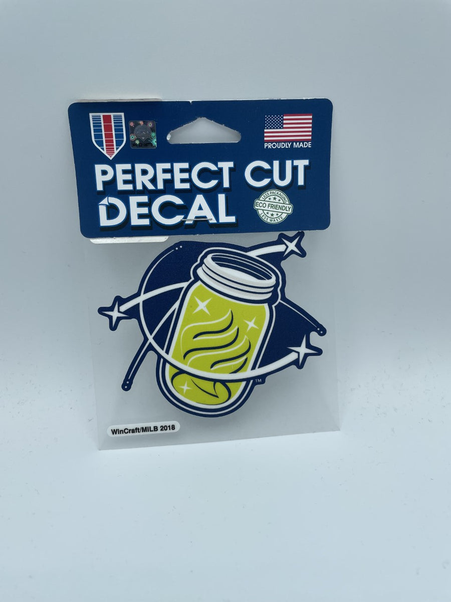 Fireflies Mason Jar Decal Columbia Fireflies Official Store