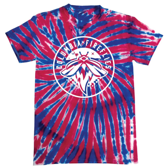 Fireflies Men's RWB Tie Dye Tee