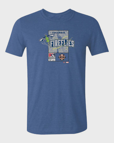 Fireflies Men's Marvel Ticket S/S Tee