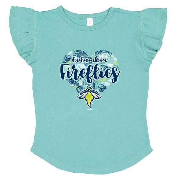 Fireflies Toddler Girls Flyleaf Tee