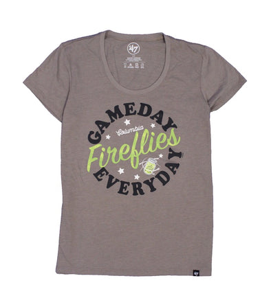 Fireflies Women's Wolf Grey 24/7 Scoop Tee