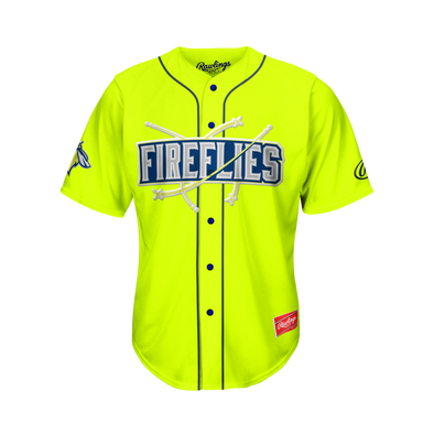 Fireflies Women's Authentic Replica Jersey - Neon