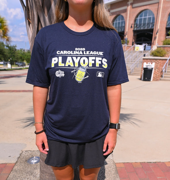 BR Fireflies 2025 Playoffs Tri-Blend Tee