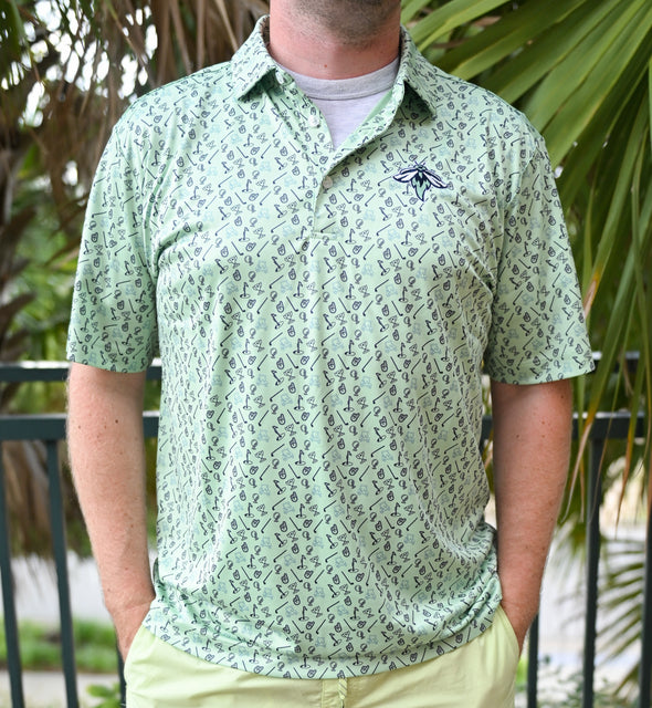 CSW Fireflies Sage Leaf Prodigy Polo