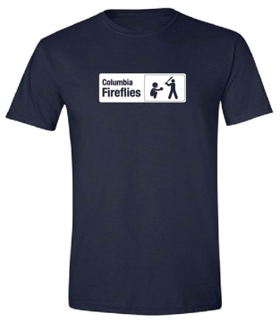 Columbia Fireflies Office Sign Tee