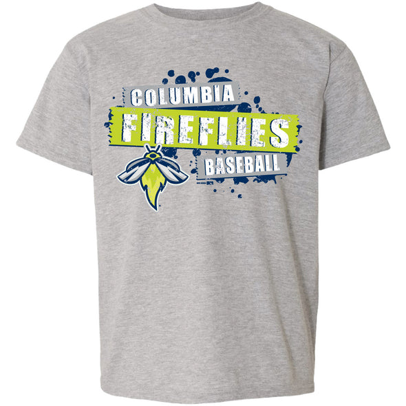 Columbia Fireflies Youth Sport Grey Merch Tee