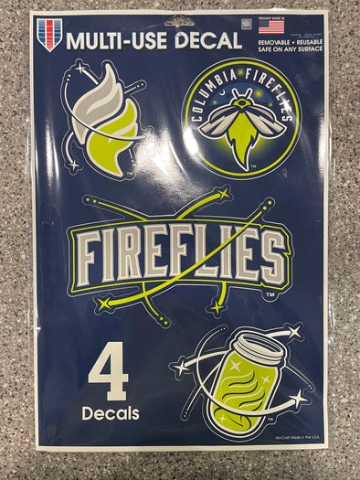 Columbia Fireflies Multi Use Decal SALE