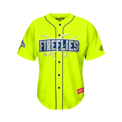 Columbia Fireflies Youth Authentic Neon Jersey