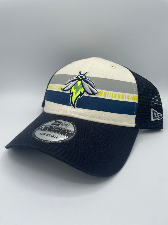Columbia Fireflies Men's Team Stripes Trucker Hat